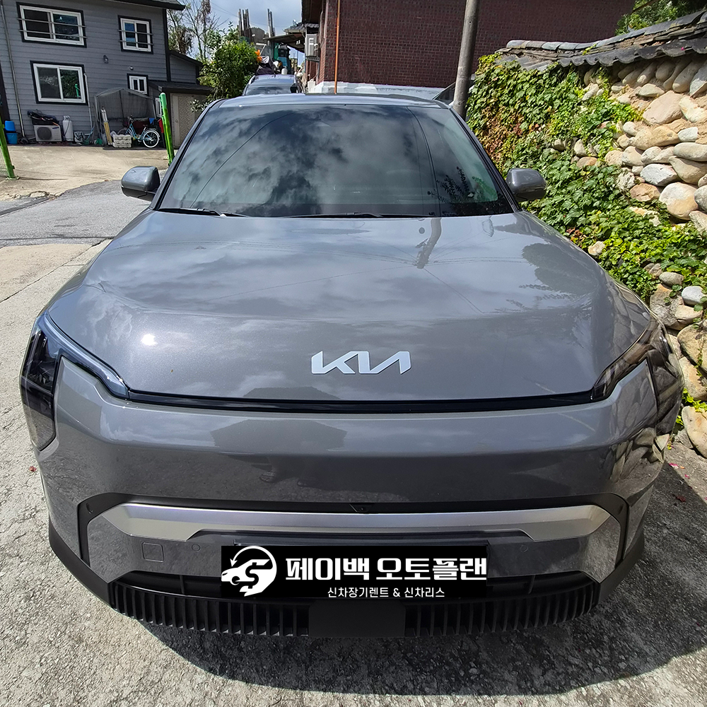 장롱면허 탈출용으로 고른 EV3 장기렌트
